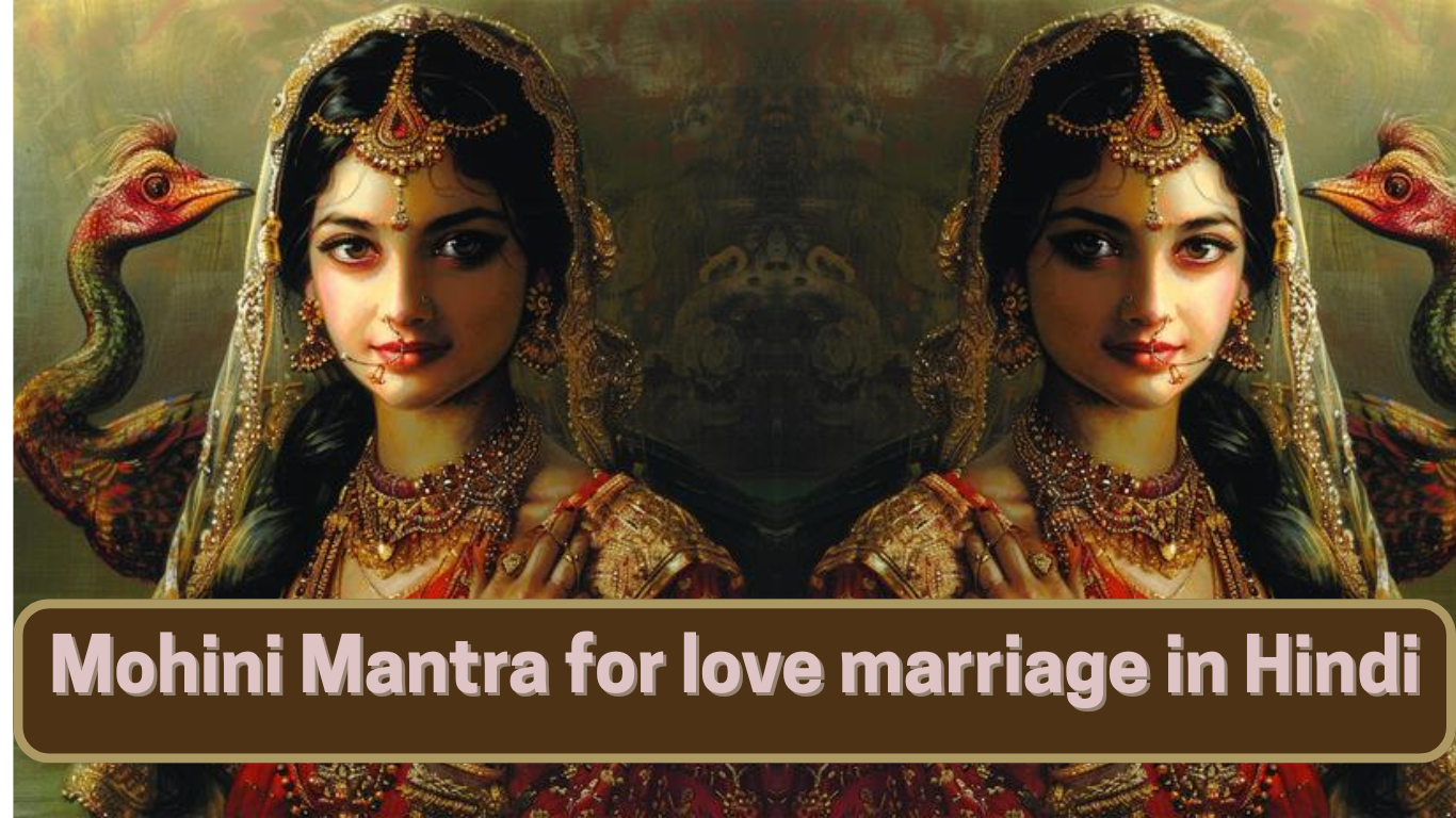 Mohini Mantra for love marriage in Hindi